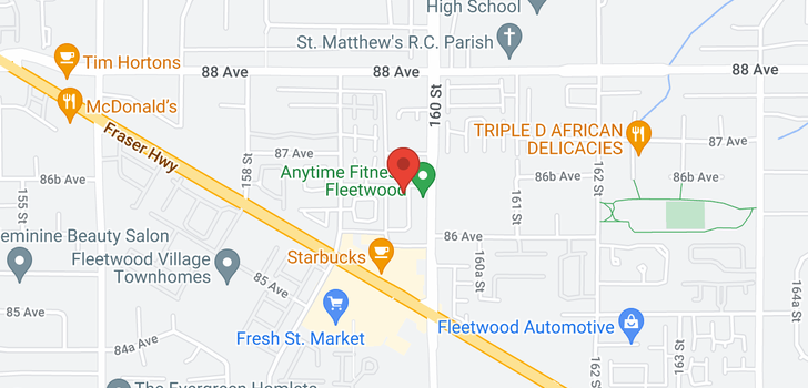 map of 413 15956 86A AVENUE